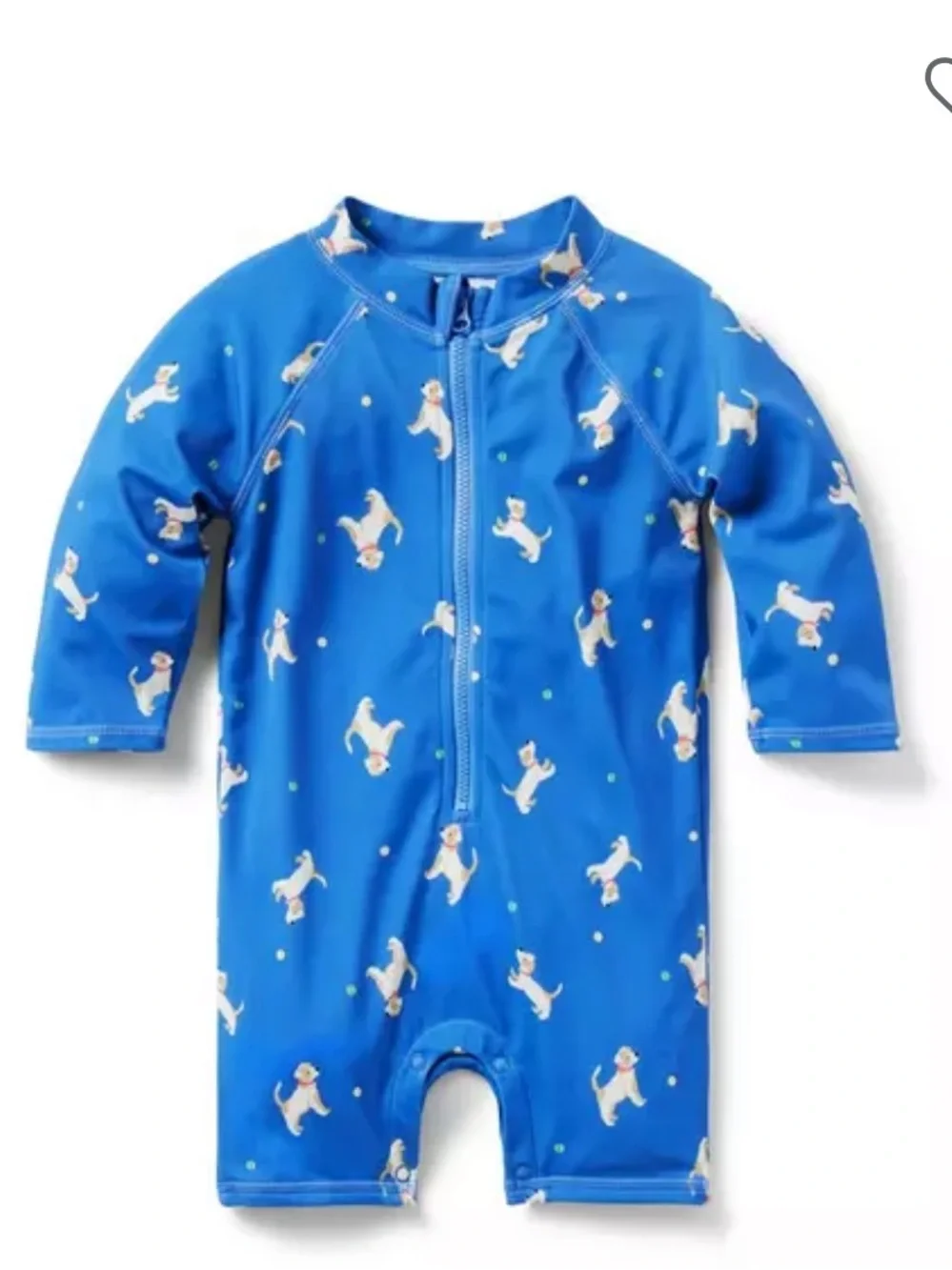 Janie and jack baby recycled dog rash guard swimsuit